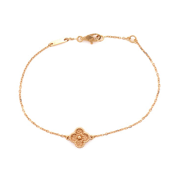 Bracelet Sweet Alhambra or rose 18 carats